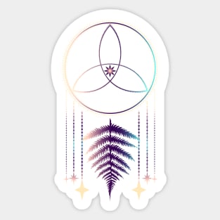 Fern totem Sticker